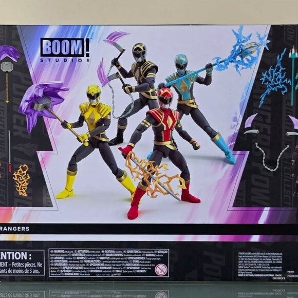 Power Rangers Lightning Collection Omega Rangers PulseCon 4-Pack Figures Set! - Picture 2 of 5